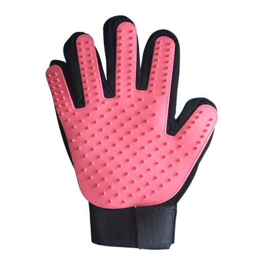 Pet Grooming Glove – Gentle Hair Remover & Massage Brush
