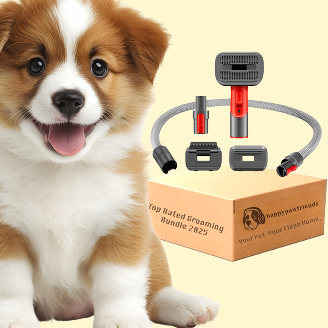 Pet Grooming Vacuum Tool Set
